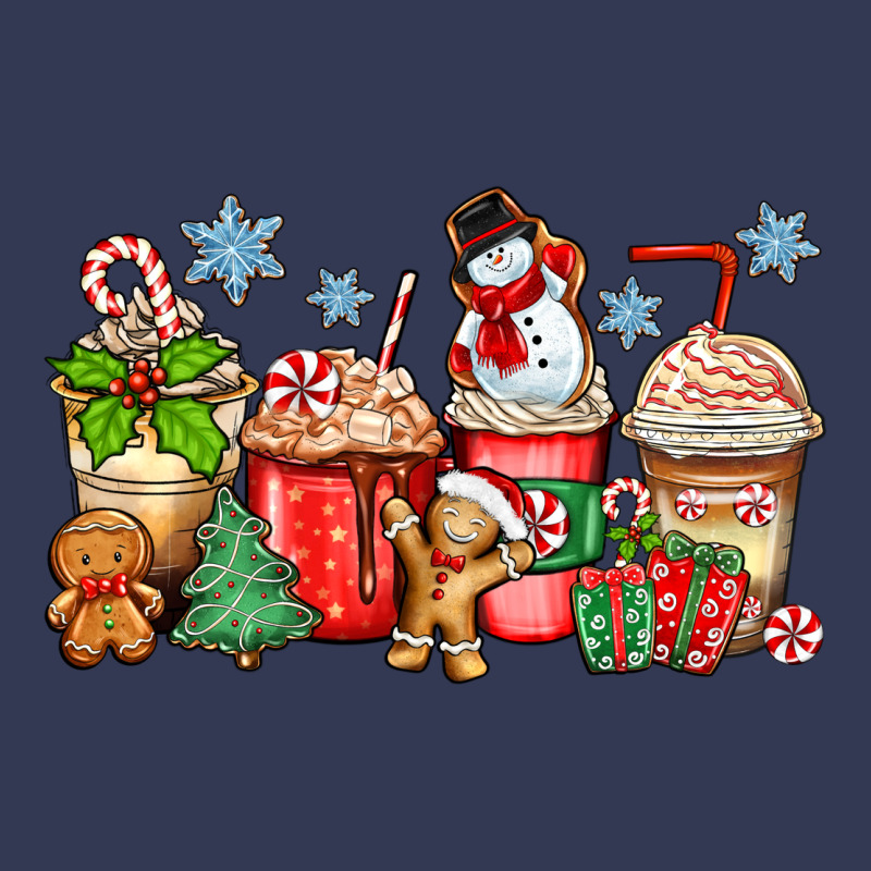 Christmas Coffee Cups Heavyweight Hoodie by Zillion Design Studio | Teevron