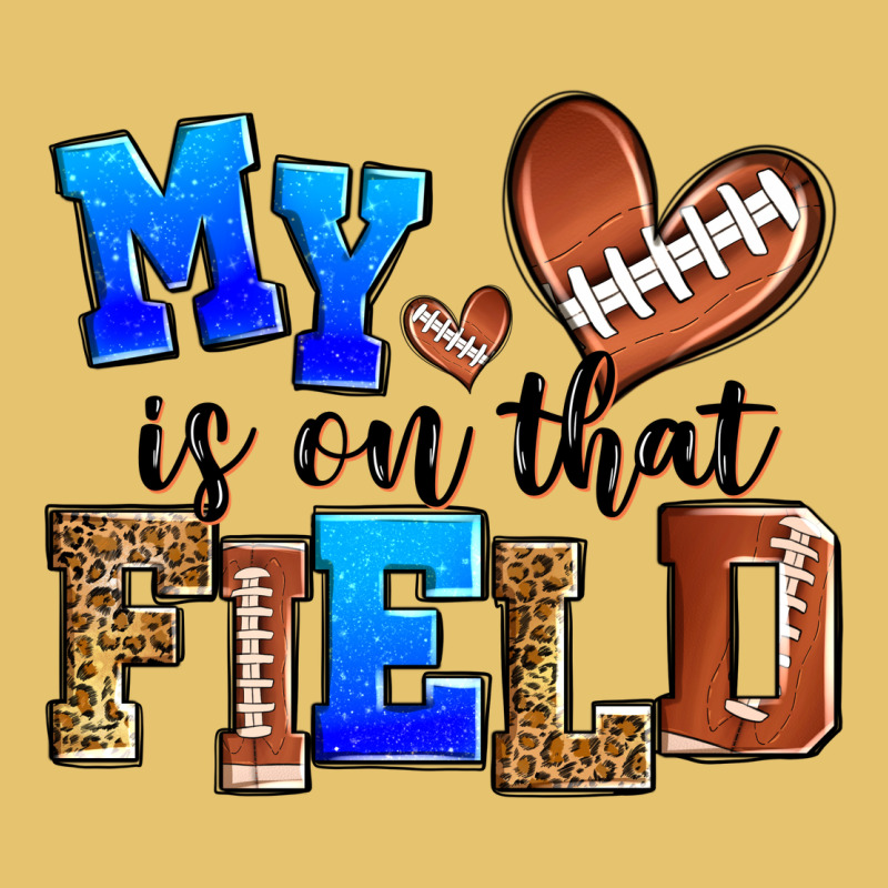 My Heart Is On That Field American Football Premium Sweatshirt by Zillion Design Studio | Teevron
