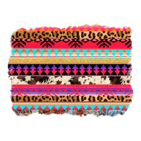 aztec western leopard cowhide background | Teevron
