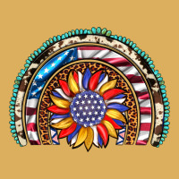 Sunflower American Flag Leopard Gemstone Cowhide Rainbow Premium Hoodie | Teevron