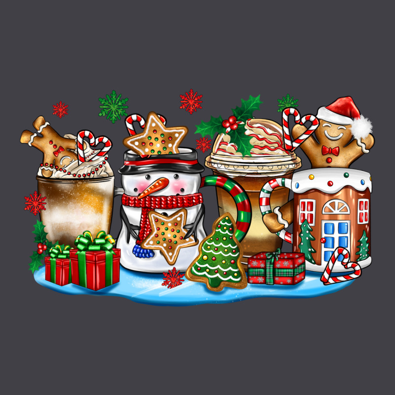 Christmas Cookie Coffee Cups Heavyweight Hoodie by Zillion Design Studio | Teevron