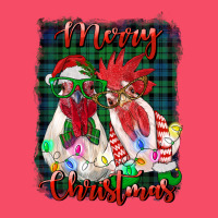 Christmas Roosters With Background Premium Sweatshirt | Teevron
