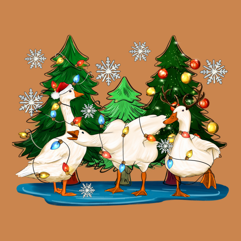 Christmas Duck Heavyweight Hoodie by Zillion Design Studio | Teevron
