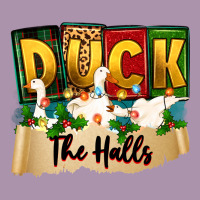 Christmas Duck The Halls Heavyweight Hoodie | Teevron