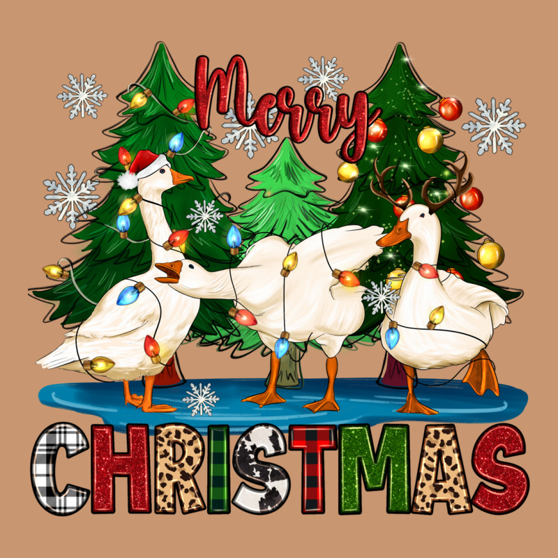 Merry Christmas Duck Heavyweight Hoodie by Zillion Design Studio | Teevron