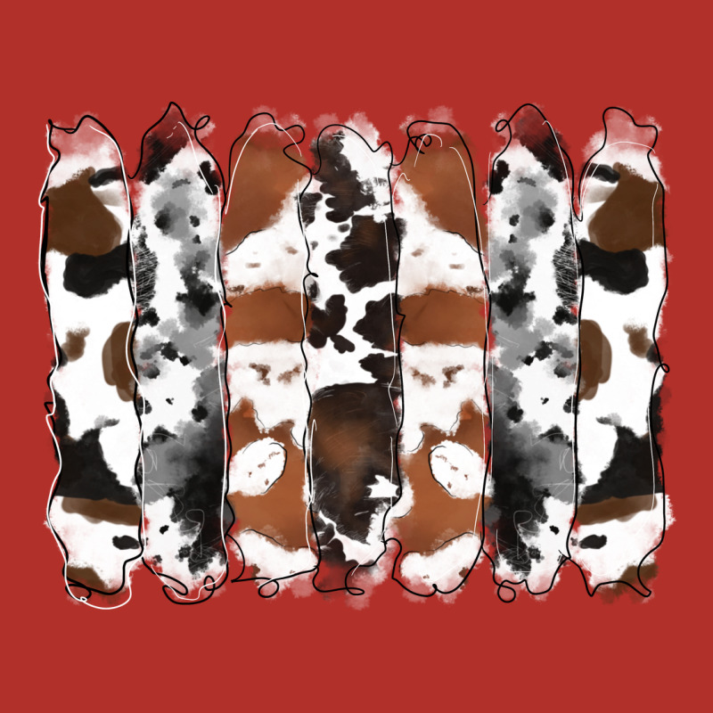 Cowhide Brushstrokes Premium Hoodie by RanaPortraitStore | Teevron