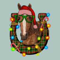 Christmas Horseshoe With Horse Premium Sweatshirt | Teevron