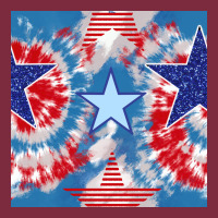 Patriotic Tie Dye Stars Premium Hoodie | Teevron