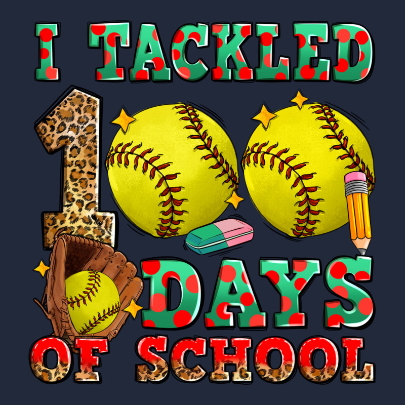 I Tackled 100 Days Of School Softball Premium Sweatshirt by Zillion Design Studio | Teevron