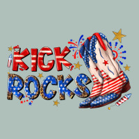 Kick Rocks Cowboy Boots Fourth Of July Heavyweight Hoodie | Teevron