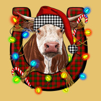 Christmas Horseshoe With Hereford Cow Premium Sweatshirt | Teevron