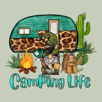 Camping Life Caravan And Gnome Long Sleeve Tee | Teevron
