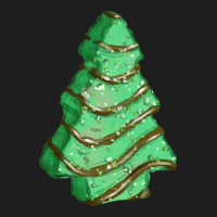 Green Christmas Cake Classic Tee | Teevron