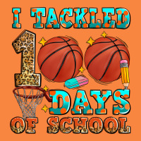 I Tackled 100 Days Of School Basketball Premium Sweatshirt | Teevron
