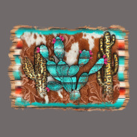 Cactus Cowhide Serape Urban Hoodie | Teevron