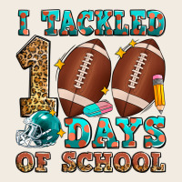 I Tackled 100 Days Of School American Football Premium Sweatshirt | Teevron