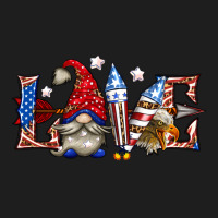 Love 4th July With Gnome Billie Wilder Heavyweight Hoodie | Teevron