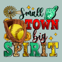 Small Town Big Spirit Softball Premium Sweatshirt | Teevron