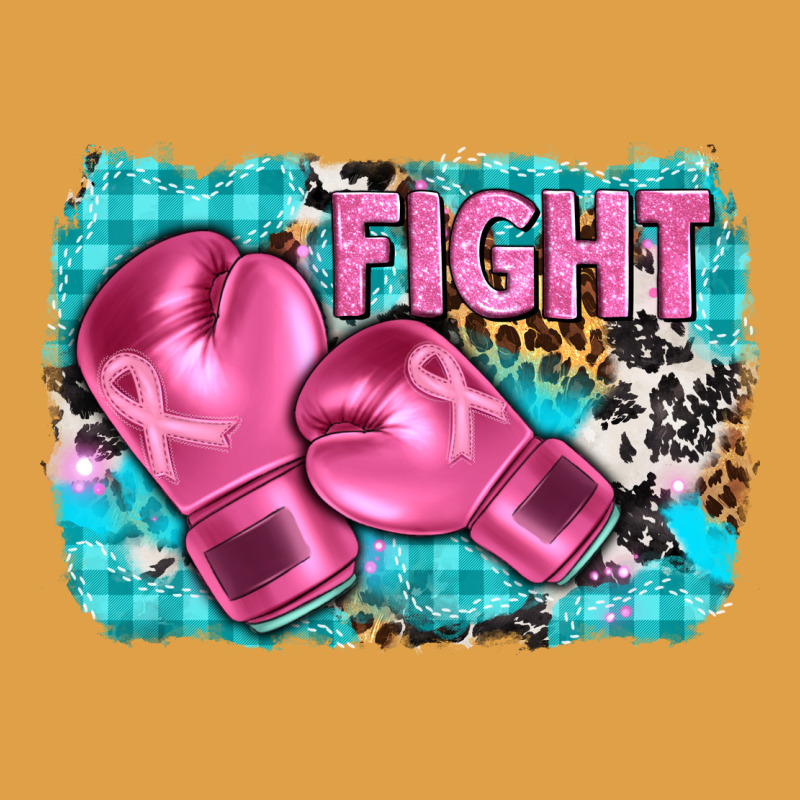 Fight With Boxing Gloves And Cancer Ribbon Premium Hoodie by AdoDesignShop | Teevron