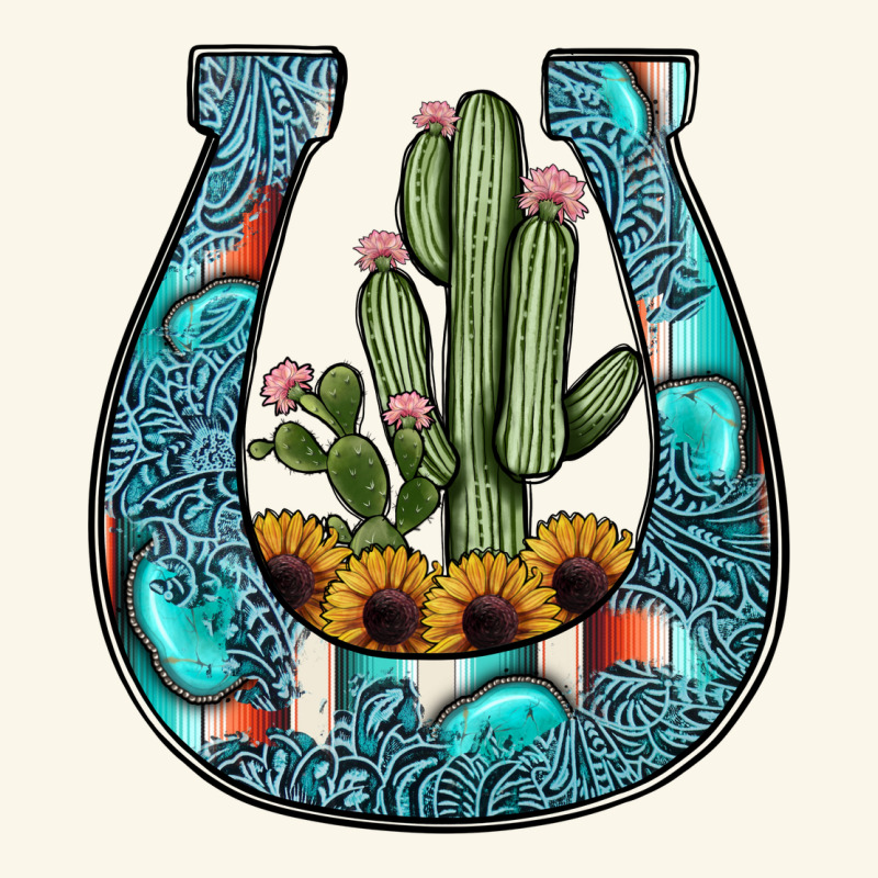 Cactus Horseshoe Premium Hoodie by JahusDesignShop | Teevron
