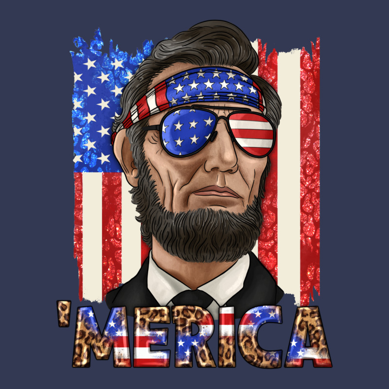 Merica With Lincoln Heavyweight Hoodie by texasbilliewilder | Teevron