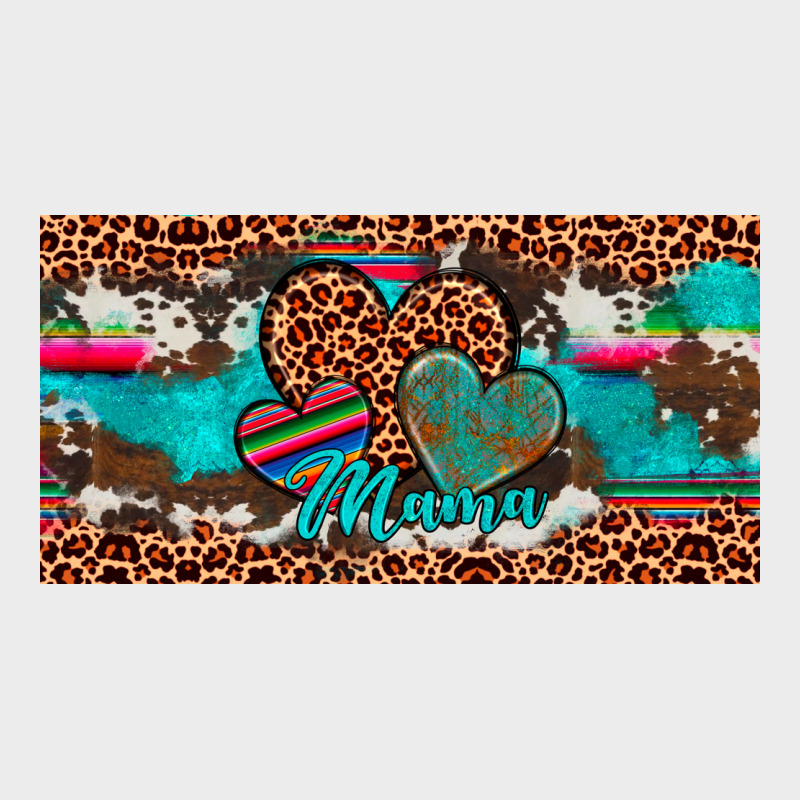 Hearts Mama License Plate Urban Hoodie by Artiststas | Teevron