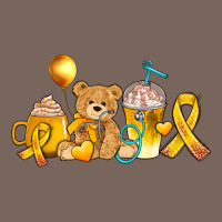 Childhood Cancer Ribbon And Coffee Cups Premium Hoodie | Teevron