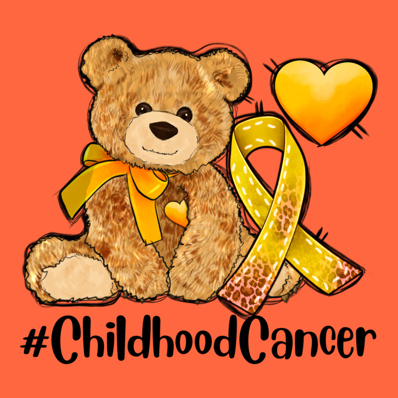 Childhood Cancer And Cancer Ribbon Premium Hoodie by AdoDesignShop | Teevron