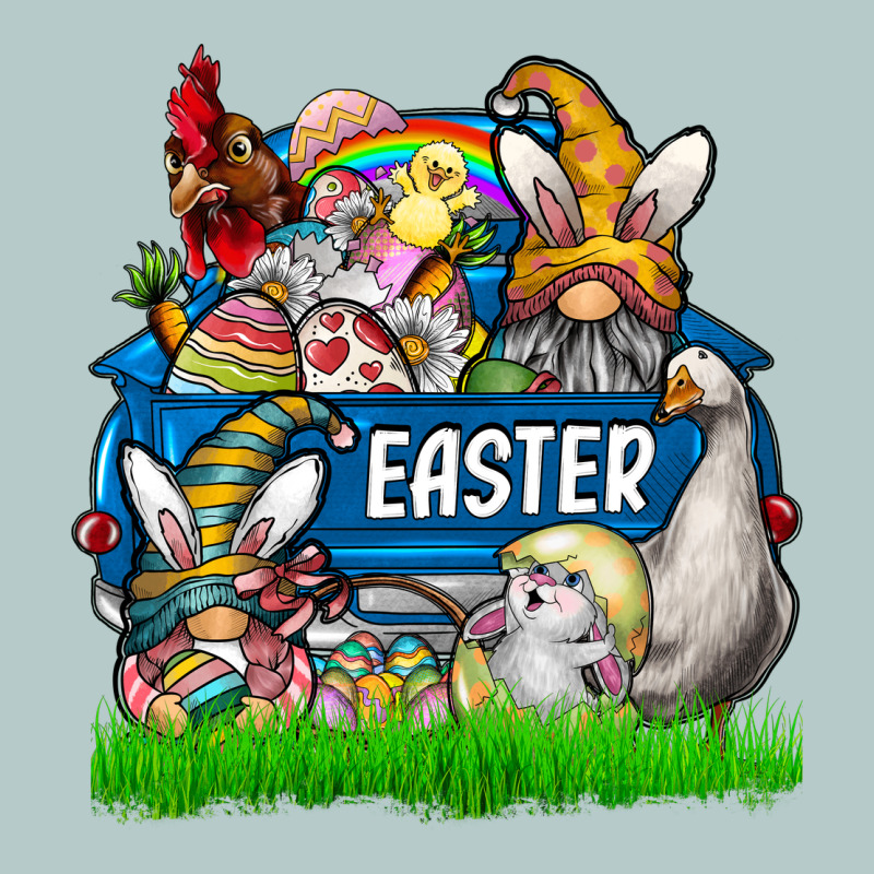 Easter Truck Heavy Core Tee by CowhideDigitalArt | Teevron