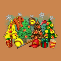 Christmas Trees With Softball Heavyweight Hoodie | Teevron