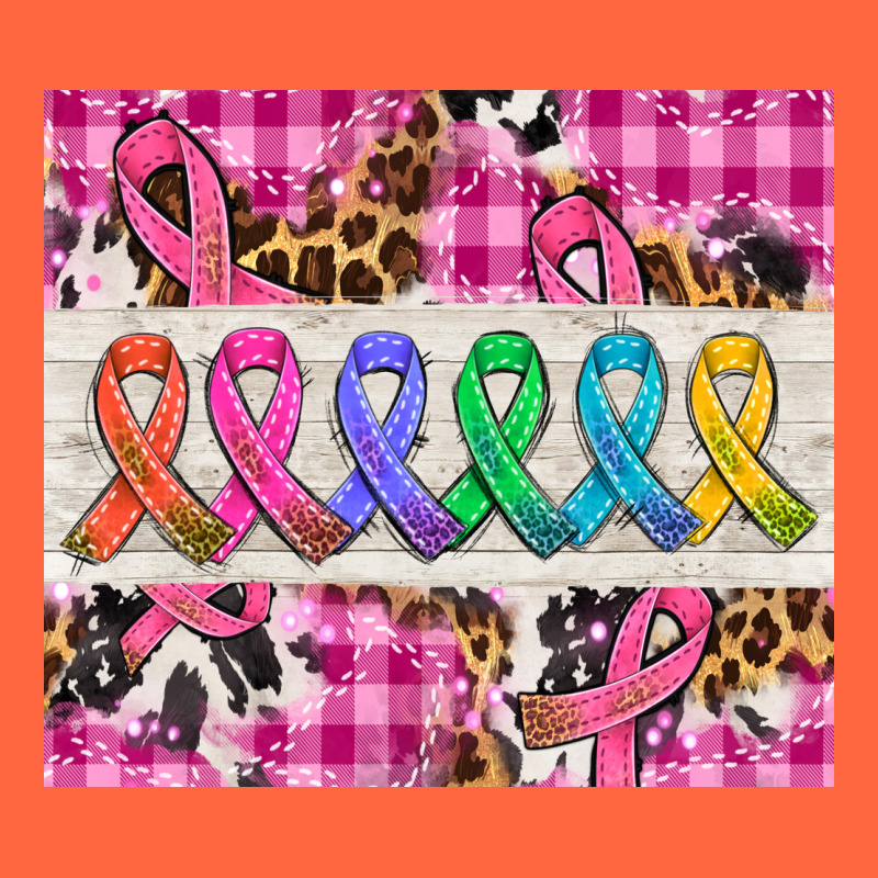 Western Colorfull Cancer Ribbon Premium Hoodie by AdoDesignShop | Teevron
