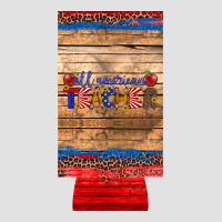 All American Teacher 12 Oz Slim Can Cooler Premium Hoodie | Teevron