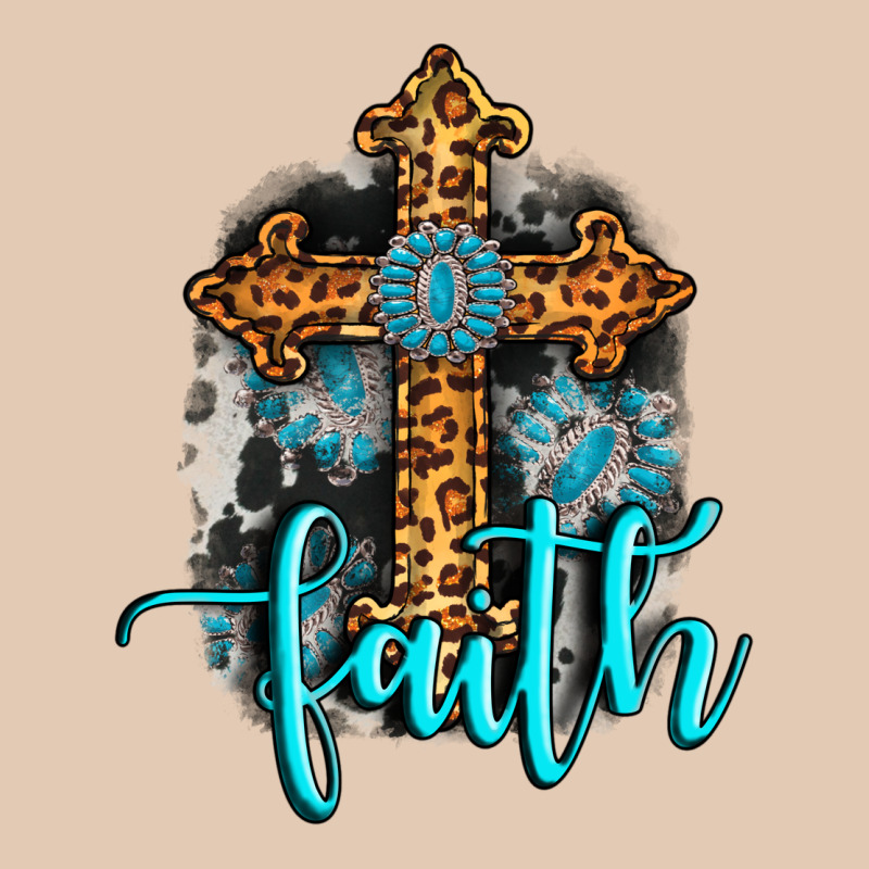 Faith Western Turquoise Urban Hoodie by AdoDesignShop | Teevron