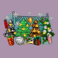Christmas Trees With Volleyball Heavyweight Hoodie | Teevron