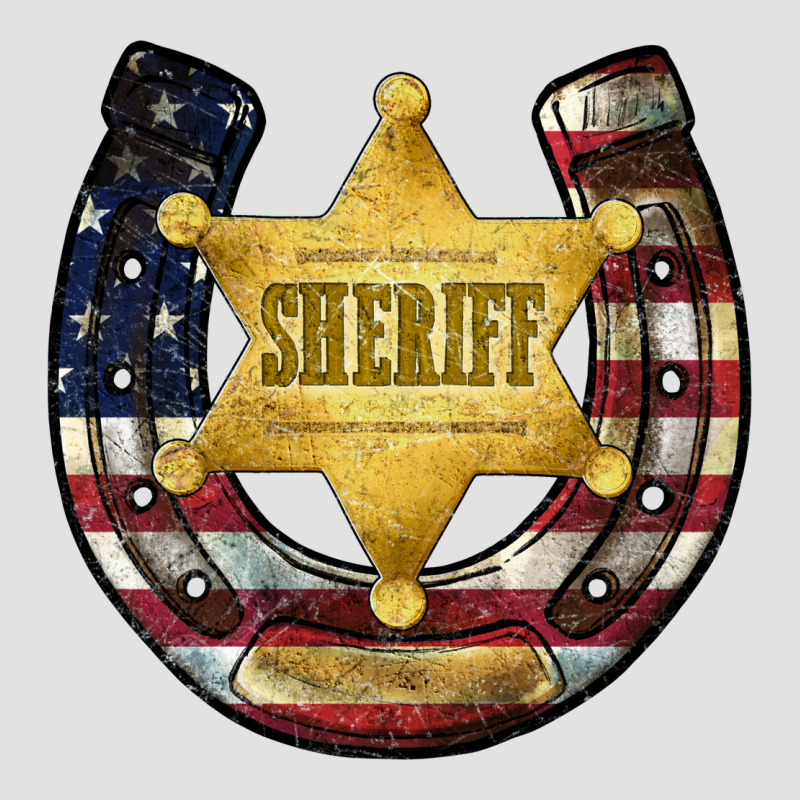 Sheriff American Flag Premium Hoodie by JahusDesignShop | Teevron