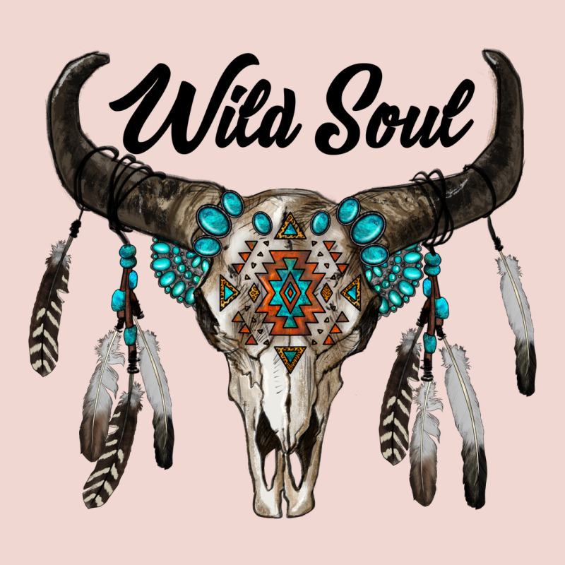 Wild Soul Boho Skull Premium Sweatshirt by RanaPortraitStore | Teevron