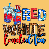 Red White Loaded Tea Vintage Hoodie | Teevron