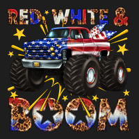 Red White And Boom Heavyweight Hoodie | Teevron