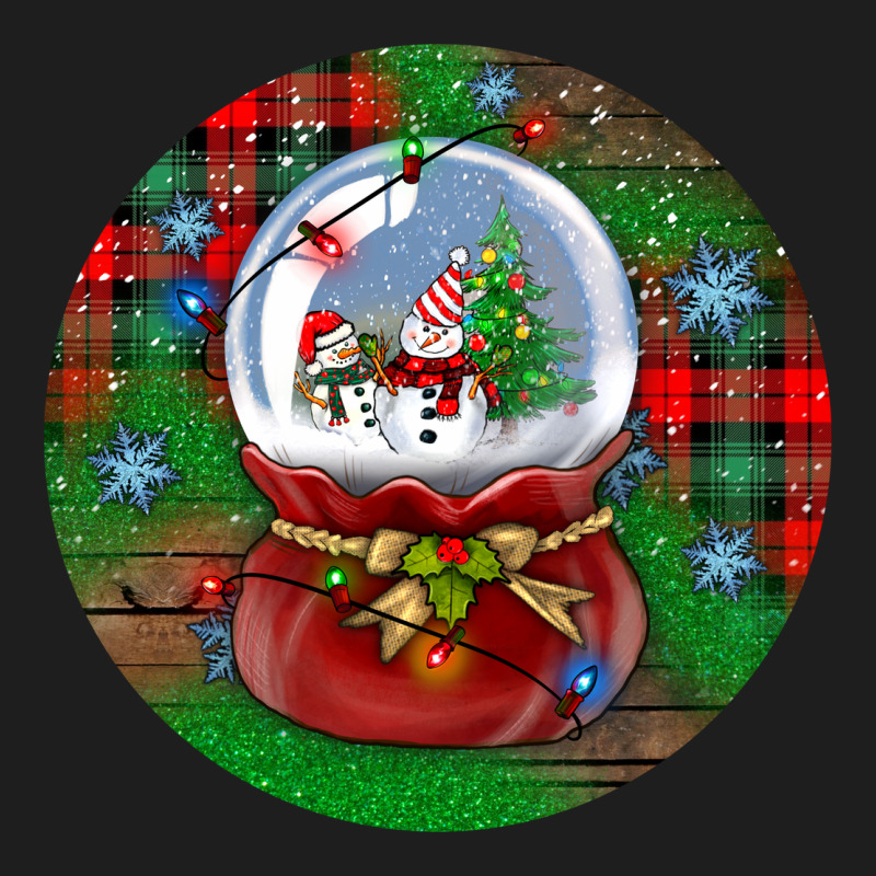 Snow Globe Christmas Ornament Classic Tee by BundleAndBundleShop | Teevron
