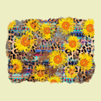 Aztec Sunflower Leopard Background Urban Hoodie | Teevron