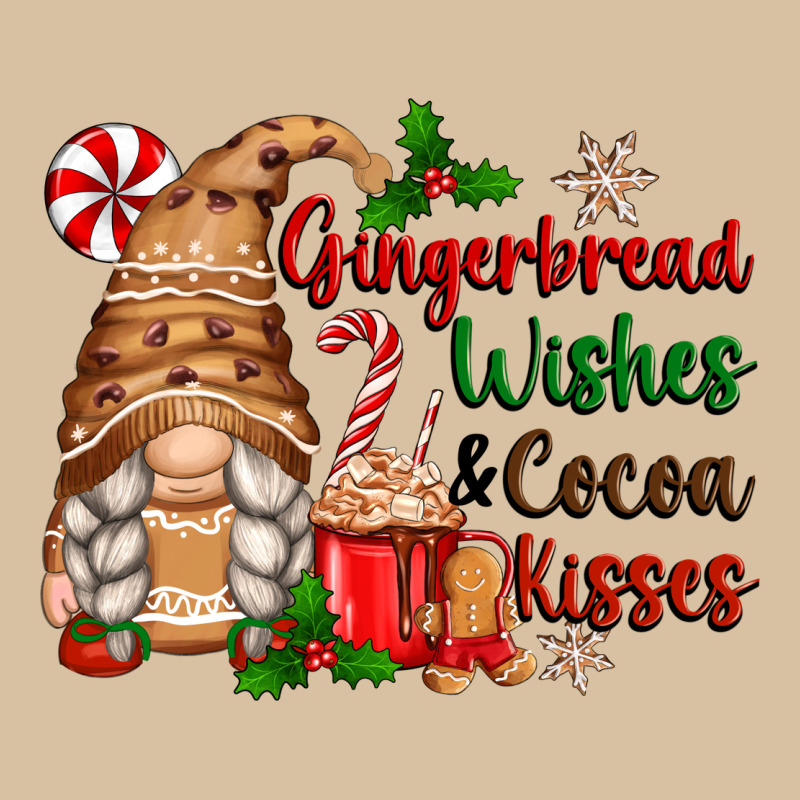 Gingerbread Wishes And Cocoa Kisses Heavyweight Hoodie by Zillion Design Studio | Teevron