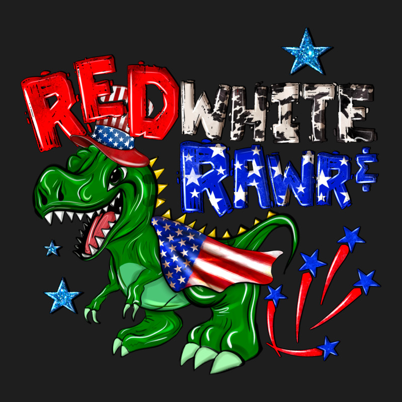Red White Rawr Billie Wilder Heavyweight Hoodie by texasbilliewilder | Teevron