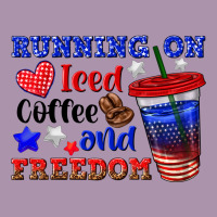 Running On Iced Coffe And Freedom Heavyweight Hoodie | Teevron