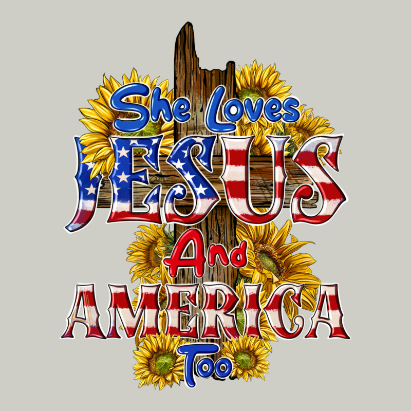 She Loves Jesus Heavyweight Hoodie by texasbilliewilder | Teevron