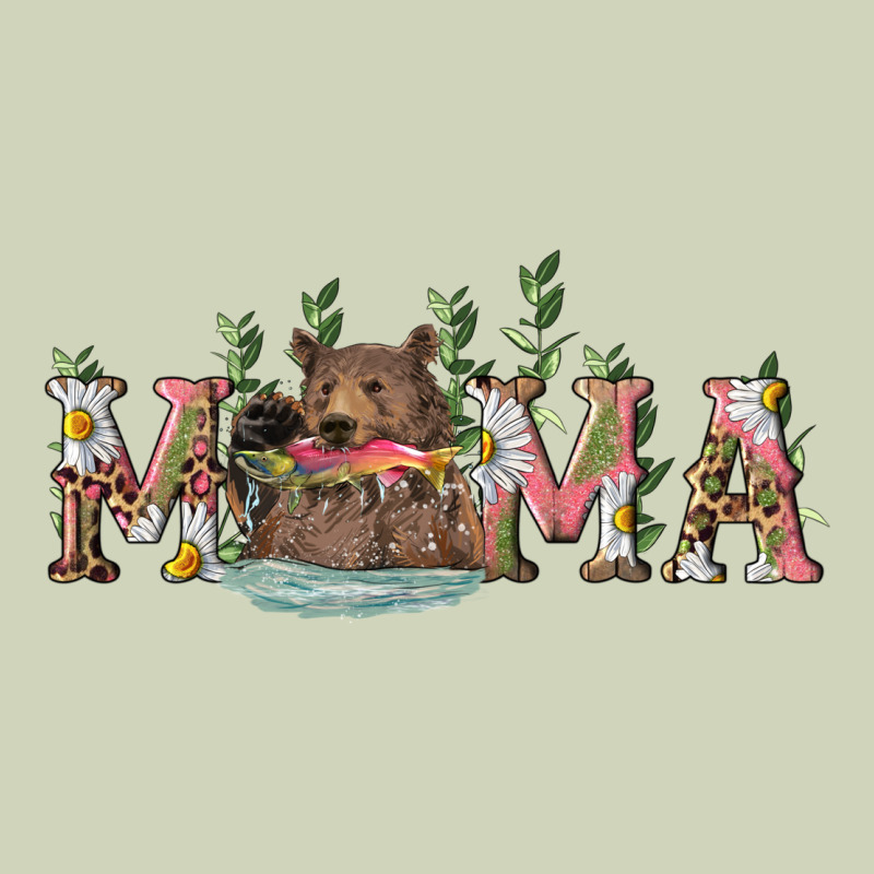 Mama With Bear And Daisy Heavyweight Hoodie by RanaPortraitStore | Teevron