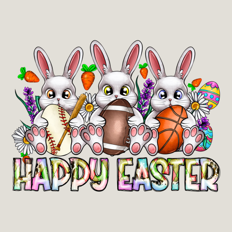 Happy Easter Spot Rabbit Heavy Core Tee by CowhideDigitalArt | Teevron