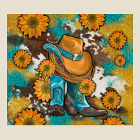 Sunflowers And Cowboy Boots With Cowhide And Glitter Tumbler Urban Hoodie | Teevron