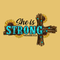 She İs Strong Western Cross Premium Sweatshirt | Teevron