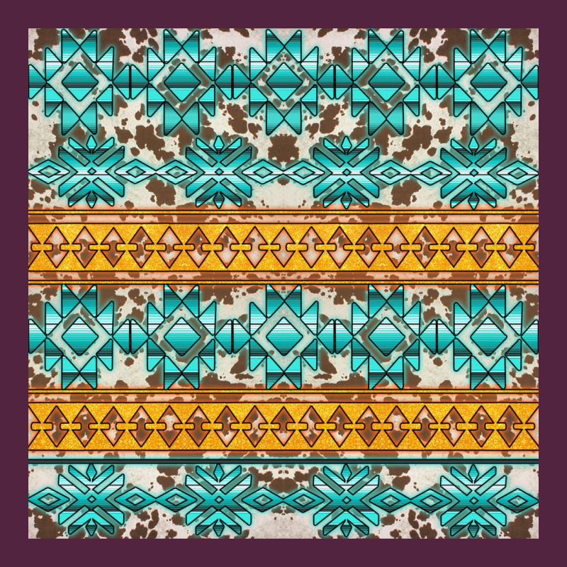 Aztec Cowhide Seamless Urban Hoodie by AdoDesignShop | Teevron