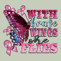 With Brave Wings She Flies Ladies Tee | Teevron